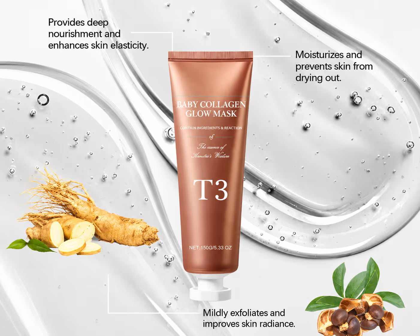 T3 Baby Collagen Face Mask