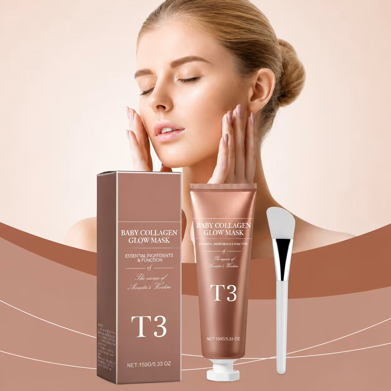 T3 Baby Collagen Face Mask