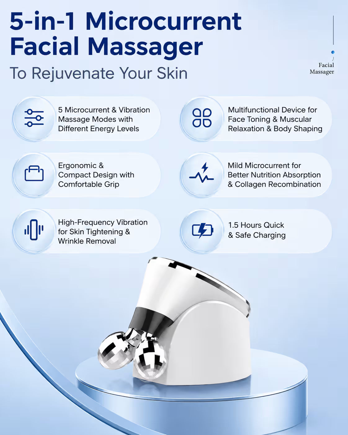 Face Roller & Neck Massager