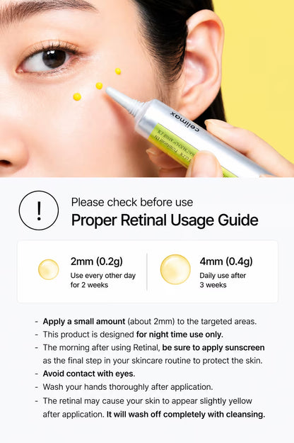 Celimax the Vita A Cream Retinal Shot Tightening Booster