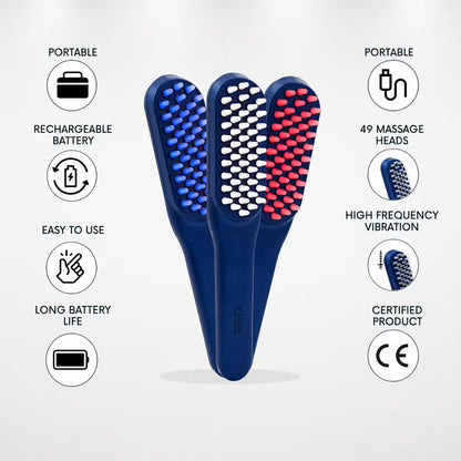 LED Hair Growth Comb & Scalp Massager