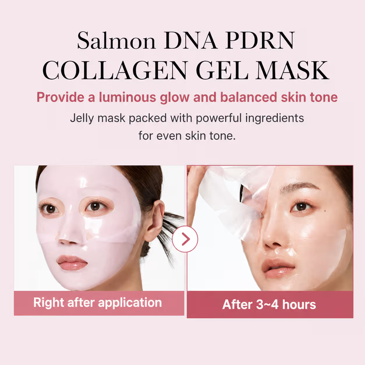 Medicube Salmon DNA PDRN Pink Collagen Jelly Mask