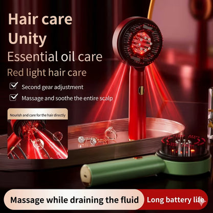 Red Light Therapy Scalp Massager Hair Comb