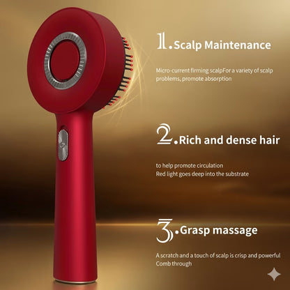 Red Light Therapy Scalp Massager Hair Comb