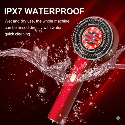 Red Light Therapy Scalp Massager Hair Comb