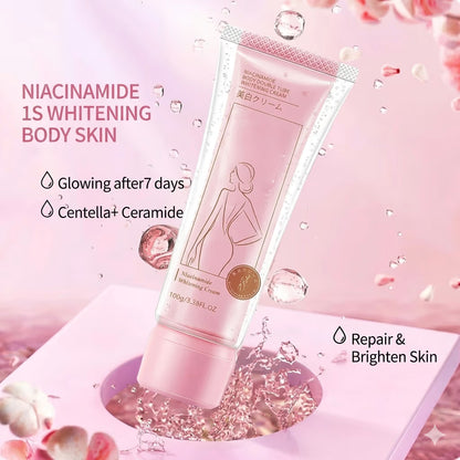 niacinamide body double tube whitening cream